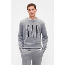 Gap V-Lw Db Fleece Erkek Sweatshirt