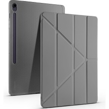 Sneezy Samsung Galaxy Tab S10 Fe Plus SM-X620 13.1 Inç Uyumlu Katlanabilir Kalemlikli Standlı Akıllı Kılıf