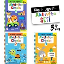 İndigo Çocuk Küçük Dahiler Aktivite Seti 3+ Yaş (3 Kitap Takım)