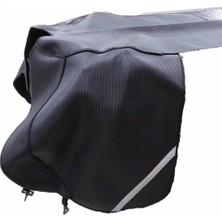 Motospartan Kurye Diz Örtüsü Suni Deri ( Dizlik ) Premıum Honda S