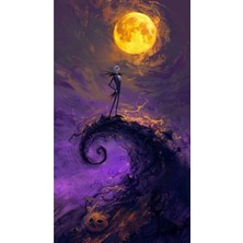 Aydın Garage Miles Morales Kapı Direk Kaplama Folyosu Baskılı Sticker Sağ-Sol 2 Adet 22*50 cm