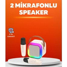 Teknodayım Ses Efektli Mikrofonlu Kablosuz Karaoke Sistemi
