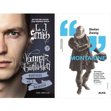 Alfa Yayınları Vampir Günlükleri - Kurtuluş Vol. 3 Maskesiz + Montaigne
