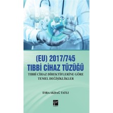 Gazi Kitabevi (Eu) 2017/745 Tibbi Cihazlar Tüzüğü