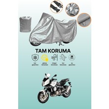 Dokaca Gri Aprilia Mana 850 Gt Abs Uyumlu Motosiklet Brandası, Koruyucu Örtü, Motor Branda