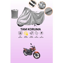 Dokaca Gri Arora Ar 06Z 250 Uyumlu Motosiklet Brandası, Koruyucu Örtü, Motor Branda