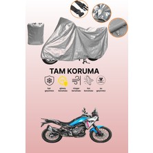 Dokaca Gri Cfmoto 450MT Uyumlu Motosiklet Brandası, Koruyucu Örtü, Motor Branda
