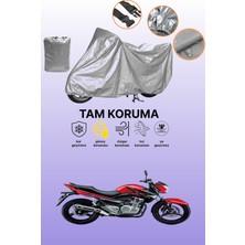 Dokaca Gri Suzuki GW250 Uyumlu Motosiklet Brandası, Koruyucu Örtü, Motor Branda