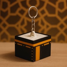 Sağlıkçı Shopping Kabe Temalı 3 Boyutlu 3D Anahtarlık Çanta Askı Süsü Araç Ayna Süsü Hac Umre Hediyelik