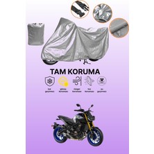 Dokaca Gri Yamaha Mt-09 Sp Uyumlu Motosiklet Brandası, Koruyucu Örtü, Motor Branda