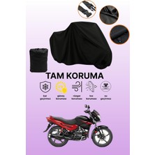 Dokaca Siyah Hero Glamour Uyumlu Motor Branda, Koruyucu Örtü, Motosiklet Brandası
