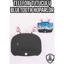 Teknodayım Telefon Tutuculu Akıllı Hoparlör Yüksek Ses Kaliteli Hoparlör