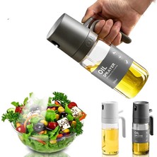 MCM Group 250 ml Kulplu Cam Yağ Limon Sos Spreyi Yağ Şişesi Yağdanlık Zeytinyağı Limon Püskürtücü