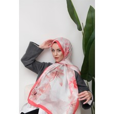 Eyşan İpek Art Bloom Suluboya Desenli Dijital Soft Şal
