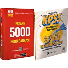 Benim Hocam Yayınları 2026 Kpss Efsane 5000 Tamamı Çözümlü Soru Bankası - 3 Deneme