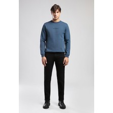 Lee Cooper Noahes Erkek O Yaka Sweatshirt Mavi