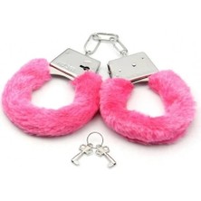 Alvo Store Pembe Peluş Kelepçe