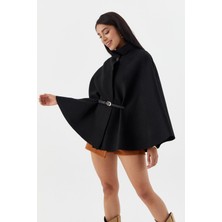 Shopping Shop Kemerli Yarasa Kol Panço Sıyah