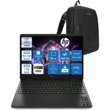 Hp Omen 16-AM0007NT Intel Core I9 14900HX 80GB Ddr5 1tb SSD RTX5060 8gb Gddr7 Windows 11 Pro 16 Inç IPS Wuxga (1920X1200) 165Hz 3ms 400NITS 100% Srgb Taşınabilir Bilgisayar WBQ3Q8EAP38 + Zetta Çanta