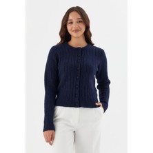 Shopping Shop Bisiklet Yaka Fitilli Triko Hırka Lacı