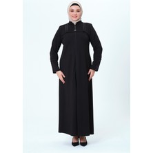 Gülnisa Kadın Büyük Beden Maya Kumaş Mevsimlik Ferace