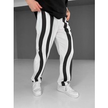 Rawea Fashion Paraşüt Kumaş Eşofman - Beyaz