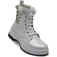 Ispartalılar 269 Ortopedik Bağcıklı Fermuarlı Kız Çocuk Bot Ayakkabı Kürklü Kız Çocuk Bot