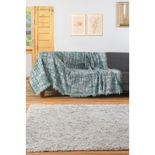 Rell Home Pamuklu Lüks Kaymaz Koltuk Örtüsü | Koltuk Şalı | Çok Amaçlı Örtü