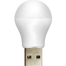 Shuivan Shuıvan Mini USB Ampül LED Işık Gece Lambası - Beyaz