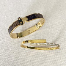 Necati Gün Ikili Gold Çelik Kelepçe