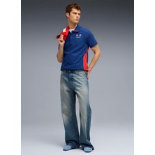 Puma 62746204 Bmw Mms Polo Pro Blue-M Co Mavi Regular Fit Düz Erkek Polo T-Shirt