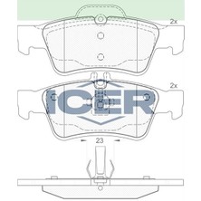 Fren Balata Arka Mercedes E Serısı (W211) E 320 Cdı 2002-2008/(W211) E 280 Cdı 2002-2008/(W211) E 200 02-2008/(W211) E 220 Cdı 02-2008/CLS (C218) Cls 250 Cdı 2012-/(W220) S 320 Cdı 98-2005 0004230230