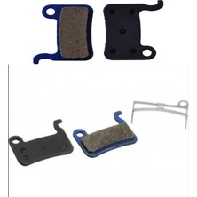 Bisiklet Dünyam Organic Bp-17 Bisiklet & Elektrikli Scooter Uyumlu Disk Fren Balatası (Kancalı) M09