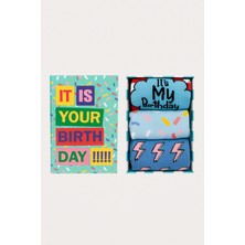 Katia & Bony Unisex Birthday Kutulu 3'lü Soket Çorap