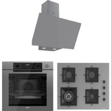 Ferre  Fryart-Steam SERISI(QEP64CPR-SC408-D079) Ankastre Set