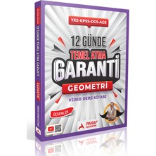12 Günde Temel Atma Garanti Geometri Video Ders Kitabı-Paraf Akademi Yayınları Yks-Kpss-Ags-Dgs