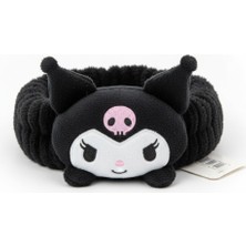 Meyra Accessories Sanrio Kawaii Siyah Kuromi Figürlü Saç Bandanası Güzel Şık Büyük Figürlü Bandana Hediyelik