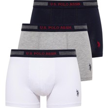 U.S. Polo Assn. U.s. Polo Lisanslı 3lü Büyük Beden Boxer 90004