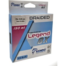 Kendo Legend 8x 150M Ice Blue Örgü Ip