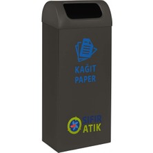 Nil Banyo Üstüner Geri Dönüşüm Kutusu Iç Kovalı 30*74*30CM