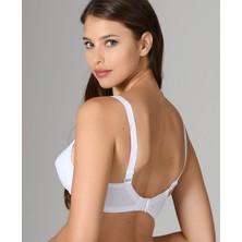 Intive Lingerie Nbb Klasik Toparlayıcı Balensiz Desteksiz Penye Micro Sütyen (Beyaz, Siyah,ten)