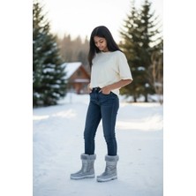 Akınalbella Çocuk Waterproof Su Geçirmez Kar Bot