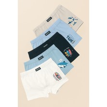 Katia & Bony Erkek Çocuk 5'li Karışık Desenli Boxer