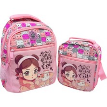 Bilgi Kitabevi Vital Lüx Çanta Okul Çantası Sırt Çantası 3 Gözlü Beslenme Çantası Hediyeli Orjinal 1 Yıl Garantili