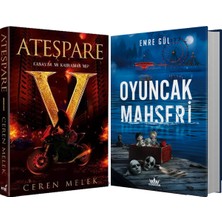 İndigo Kitap Oyuncak Mahşeri Ciltli ve Ateşpare 1 Canavar Mı Kahraman Mı? Ciltli Ceren Melek 2li Set