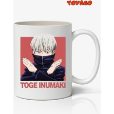 Toyaso Jujutsu Kaisen Toge Inumaki Anime Temalı Kupa Bardak - Sevgiliye Arkadaşa Hediye