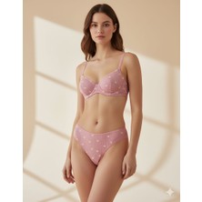 Feruz Design Pembe Daisy Soft Pamuklu Balenli Takım