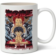 Toyaso One Piece Anime Temalı Kupa Bardak - Sevgiliye Arkadaşa Hediye