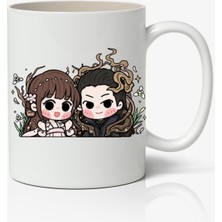 Toyaso Love Between Fairy And Devil Anime Temalı Beyaz Kupa Bardak Sevgiliye Arkadaşa Hediye