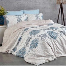 Mira Home Çift Kişilik Nevresim Takımı Pamuklu Mavi Asalet